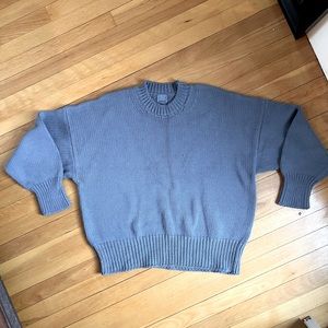 Babaa number 16 sweater midnight ocean
